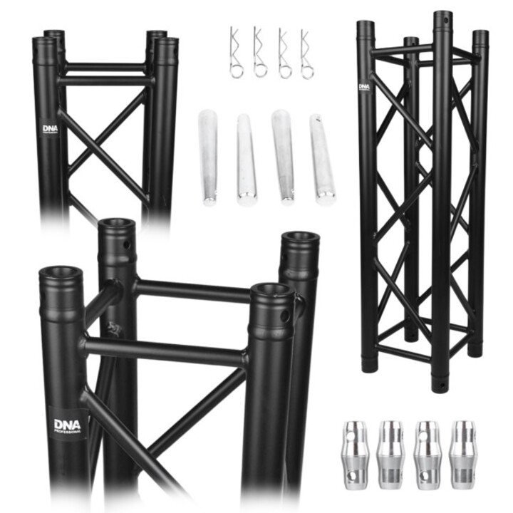 Estructura de truss DNA TB4 100 para escenario, viga transversal para iluminación