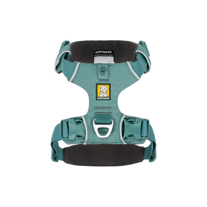 Ruffwear 30503-355S1 arnés para perro y gato XS Verde Nylon, Poliéster Arnés antitirones