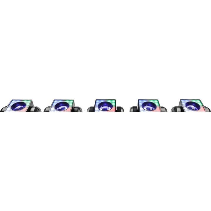 LIGHT4ME BROS 5 BEAM LED Effect 5 Cabeças Móveis