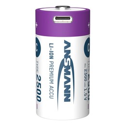 Ansmann 1313-0004 pila doméstica Batería recargable C Ión de litio