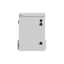 SZAFA RACK WISZĄCA 10" HERMETYCZNA IP55 MONTAŻ NA ŚCIANIE/SŁUPIE 340X250X500 SZARA LANBERG (ZŁOŻONA)
