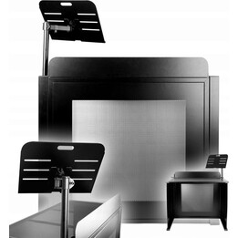 Supporto per DJ mobile DNA DJB 2, pieghevole, in acciaio.