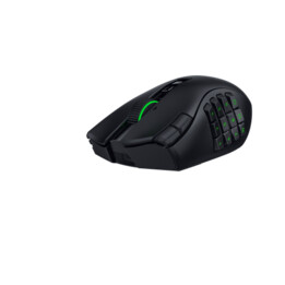 Razer Naga V3 Pro Gaming-Maus für Rechtshänder, kabellos (RF), Bluetooth, USB Typ-C, optisch, 50.000 DPI