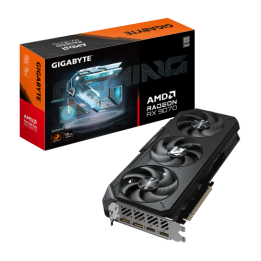 Placa de vídeo Gigabyte Radeon RX 9070 Gaming 16GB - 16GB GDDR6, 256 bits, PCI-E 5.0, clock do núcleo de 2520 MHz, 2 x DisplayPo
