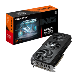 Scheda grafica Gigabyte Radeon RX 9070 Gaming da 16 GB - 16 GB GDDR6, 256 bit, PCI-E 5.0, clock di base a 2520 MHz, 2 x DisplayP