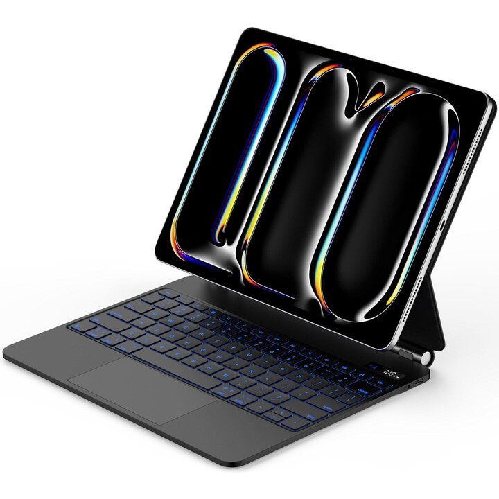 Magic Keyboard pour iPad Air 13 pouces (M4) - Portugais - Noir