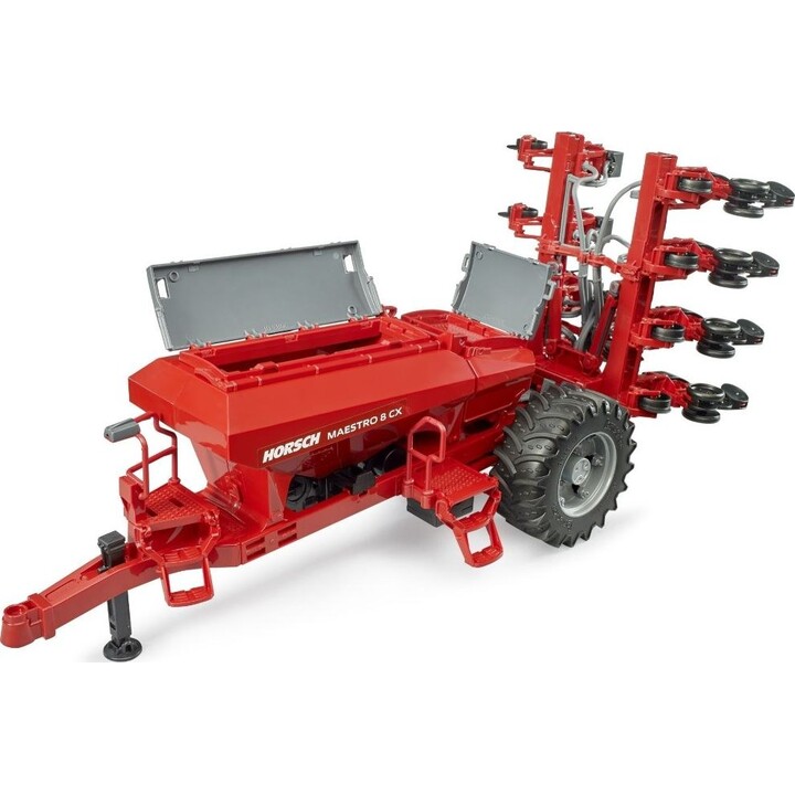 Bruder Maestro 8 CX seminatrice di precisione rossa