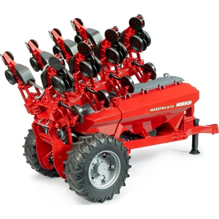Bruder Maestro 8 CX sembradora de precisión roja