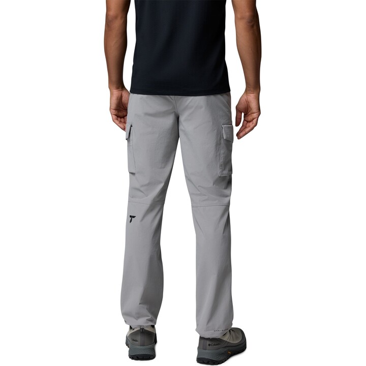Pantalones de exterior de alto rendimiento Columbia Silver Ridge Elite 731398, color titanio, talla M