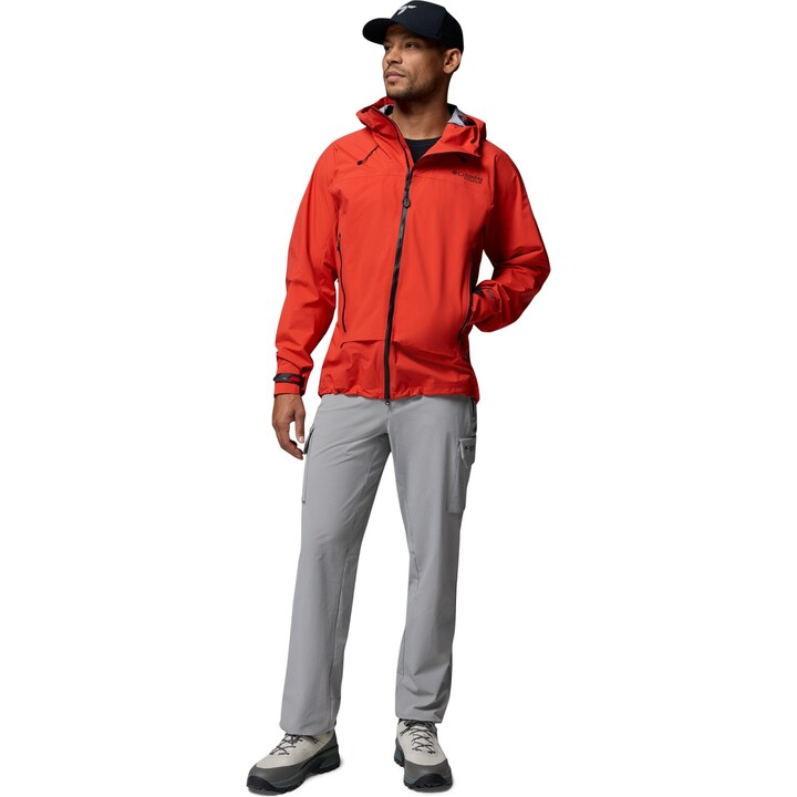 Pantalones de exterior de alto rendimiento Columbia Silver Ridge Elite 731398, color titanio, talla M