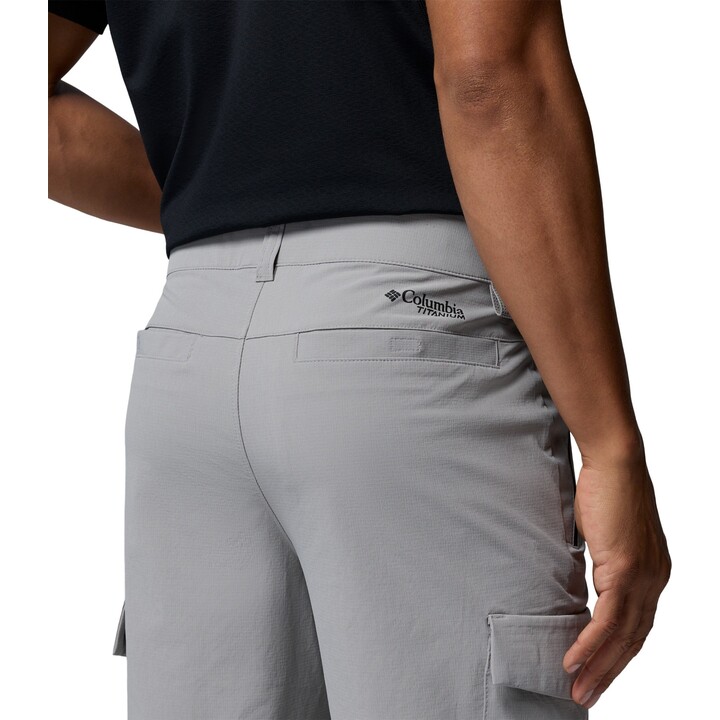 Pantalones de exterior de alto rendimiento Columbia Silver Ridge Elite 731398, color titanio, talla M