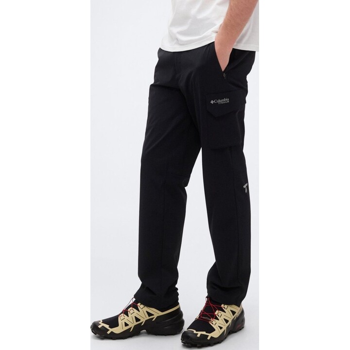 Pantalones de exterior de alto rendimiento Columbia Silver Ridge Elite 731409, negros, talla M