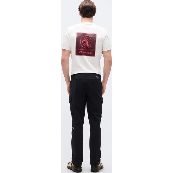 Pantalones de exterior de alto rendimiento Columbia Silver Ridge Elite 731409, negros, talla M