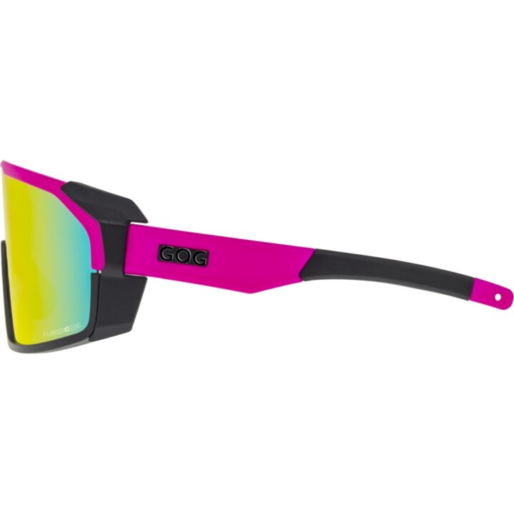 GOG Annapurna 569801 Gafas de sol polarizadas: rojo neón mate, rosa y negro