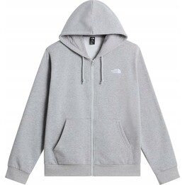 Camisola com capuz e fecho completo The North Face Evolution Simple Dome 749653, cinzento claro mesclado, tamanho M