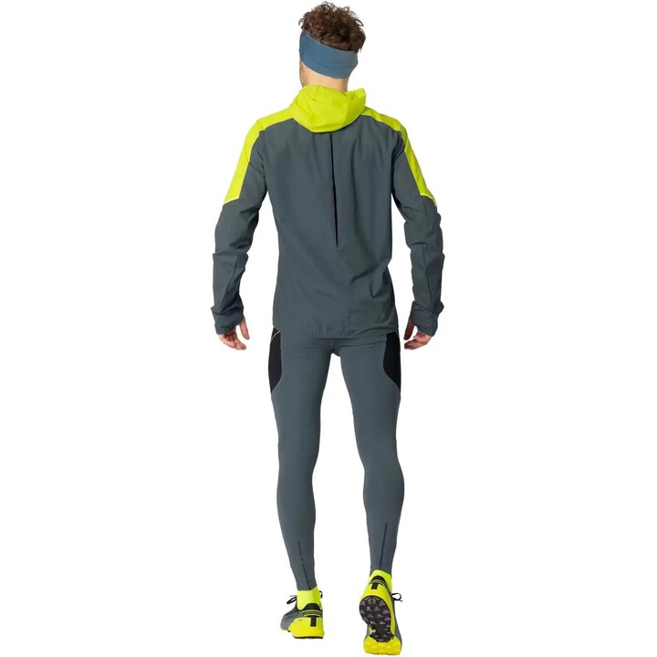 Chaqueta cortavientos Dynafit Alpine 678143, color amarillo ultra, talla XL