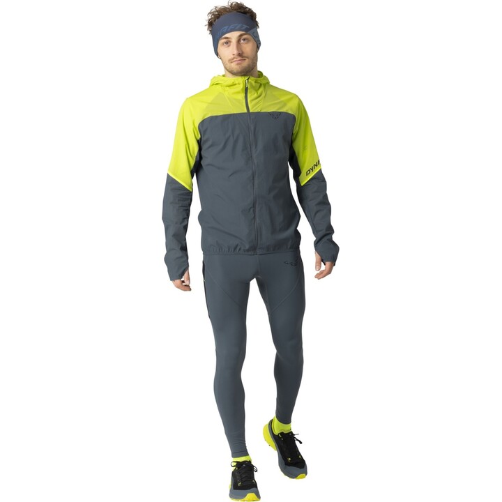 Chaqueta cortavientos Dynafit Alpine 678143, color amarillo ultra, talla XL