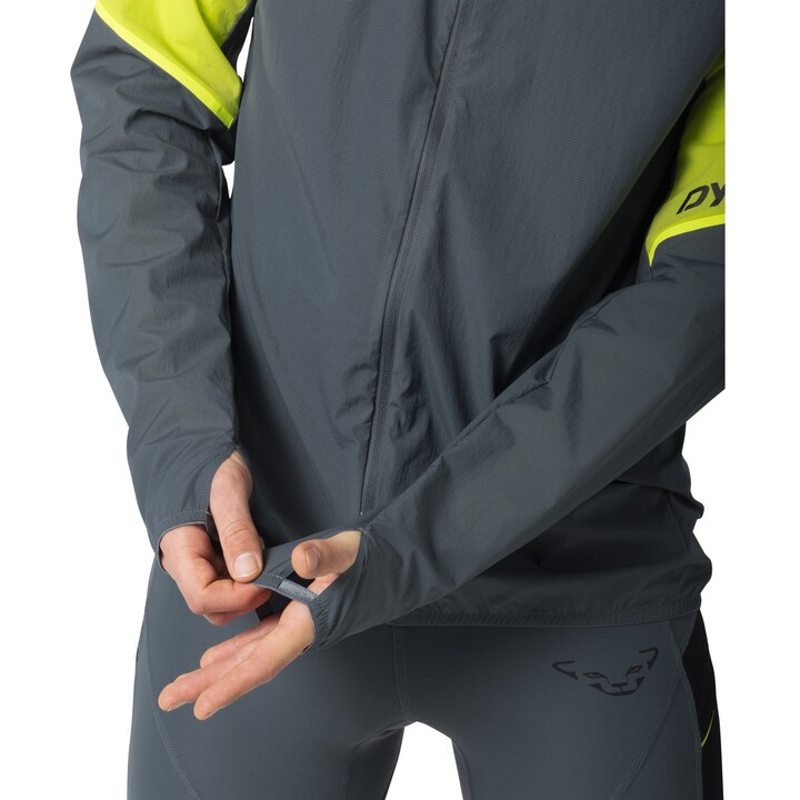 Chaqueta cortavientos Dynafit Alpine 678143, color amarillo ultra, talla XL