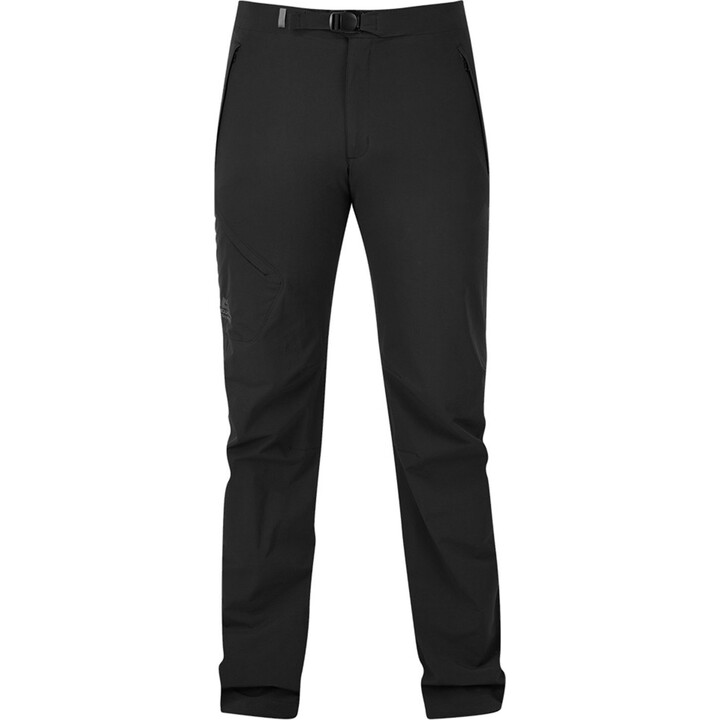Pantalones Mountain Equipment Comici 687886, pantalones softshell, negros, talla XL