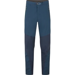 RAB Torque 629589 Alpine Softshell-Outdoorhose, blau, Größe S