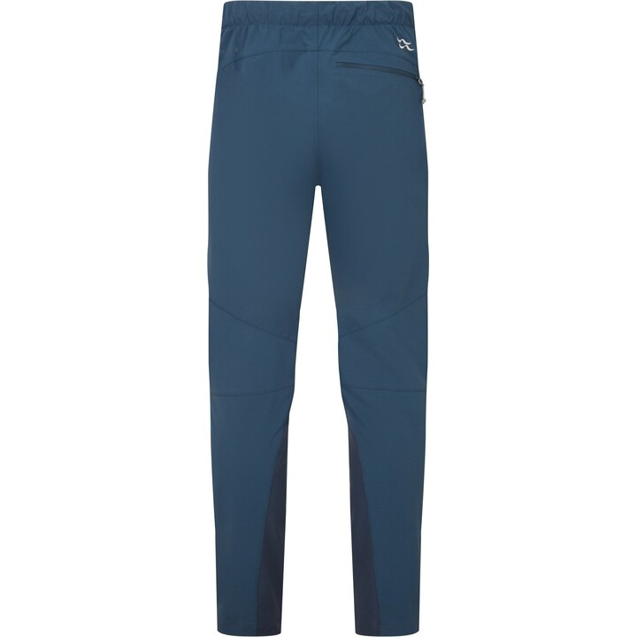 Pantalones de exterior RAB Torque 629589 Alpine Softshell, azul, talla S
