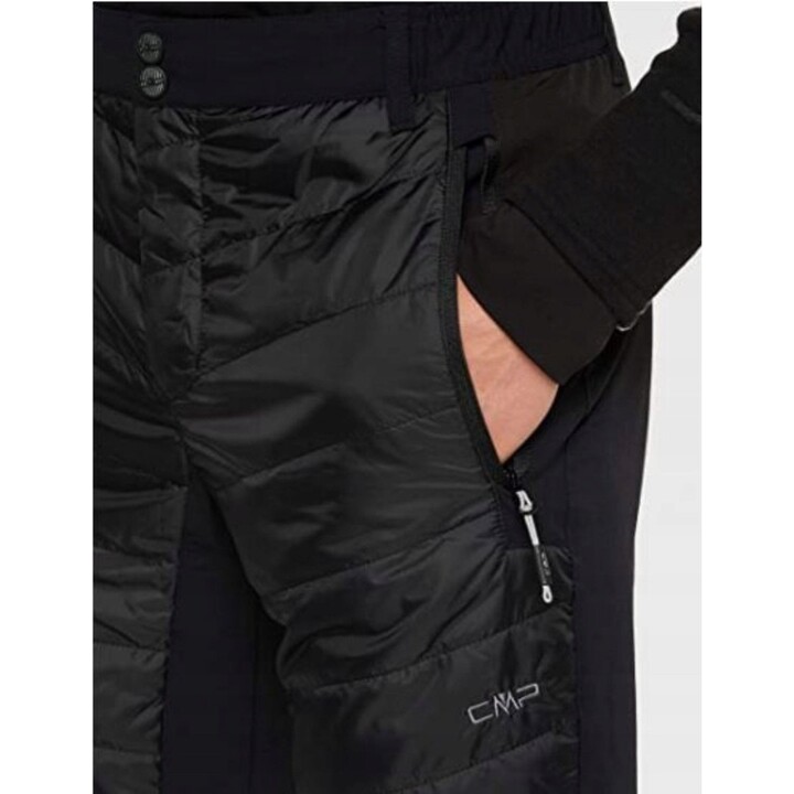 Pantalones CMP Archie 209077 para senderismo y excursiones al aire libre, color negro, talla L