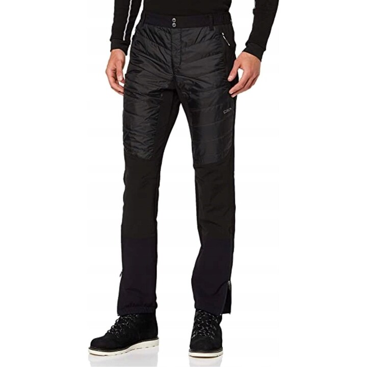Pantalones CMP Archie 209077 para senderismo y excursiones al aire libre, color negro, talla L