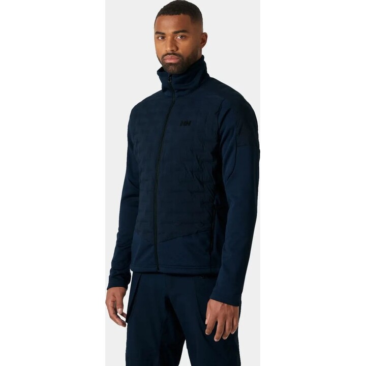 Chaqueta deportiva impermeable Helly Hansen HP Hybrid Stretch 625937, azul marino