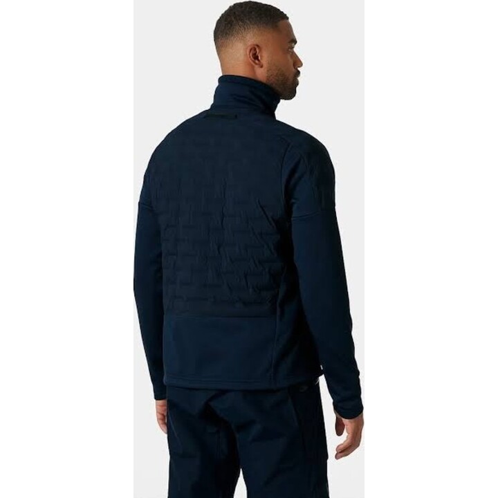 Chaqueta deportiva impermeable Helly Hansen HP Hybrid Stretch 625937, azul marino