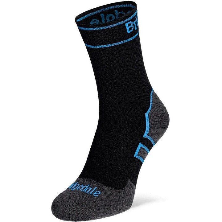 Calcetines de montaña impermeables Bridgedale StormSock Mid 52277 para actividades al aire libre
