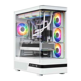Gabinete para computador MODECOM Volcano AQ100 ARGB Midi Branco