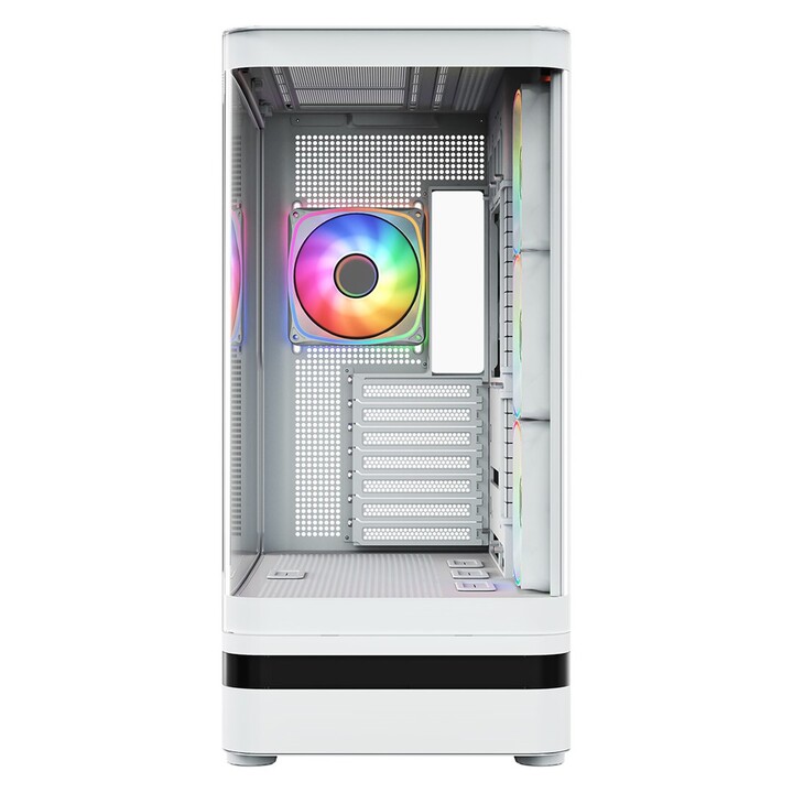 Case per computer MODECOM Volcano AQ100 ARGB Midi bianco