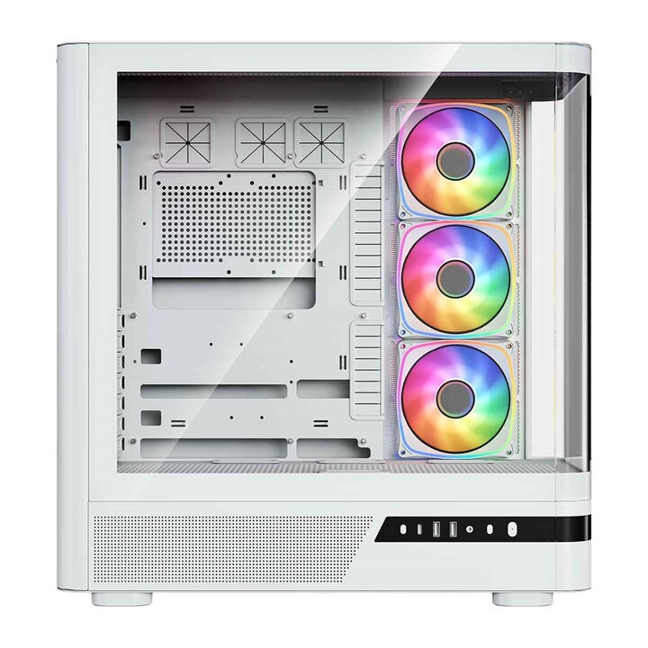 Case per computer MODECOM Volcano AQ100 ARGB Midi bianco