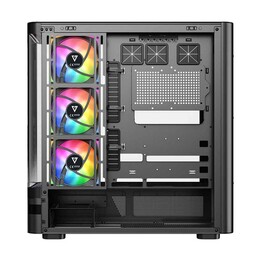 Case per computer MIDI MODECOM Volcano AQ100 ARGB, colore nero.