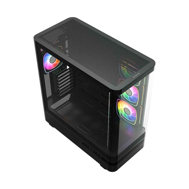 MODECOM Computer Case Volcano AQ100 ARGB Midi Noir