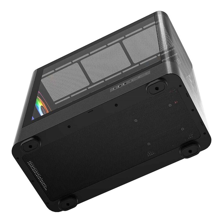 Computergehäuse MODECOM Volcano AQ300 ARGB Midi Schwarz