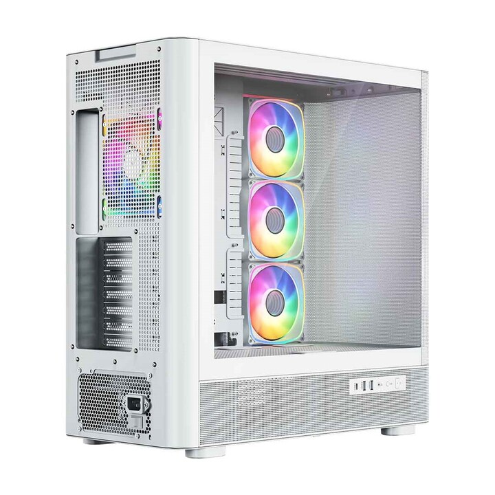 Case per computer MODECOM Volcano AQ300 ARGB Midi bianco