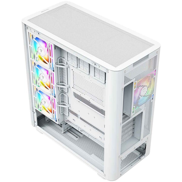 Computergehäuse MODECOM Volcano AQ300 ARGB Midi Weiß