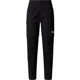Pantalones The North Face Exploration Regular Straight Convertible 668419, negros, talla L