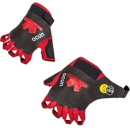 Gants d'escalade professionnels Ocun Crack Pro 559375, rouges, taille L