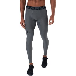 Under Armour HG Armor 171516 Compression Leggings Carbon Heather Black Size L