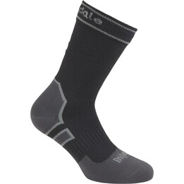 Calcetines impermeables Bridgedale StormSock Light Boot 52285, negros y grises
