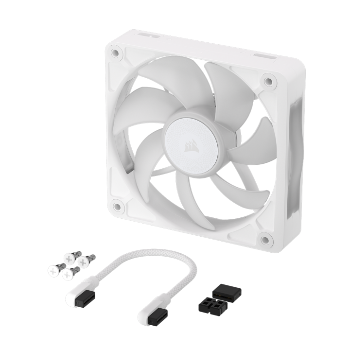 Ventilador Caja Corsair Rx Ii Rgb Series Icue Link Rx360 Ii Unified Frame Rgb White 360mm Rgb Fan Triple Fan Co-9051062-ww