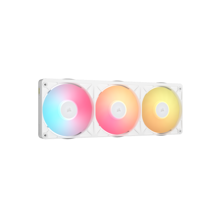 Ventilador Caja Corsair Rx Ii Rgb Series Icue Link Rx360 Ii Unified Frame Rgb White With Icue Link System Hub 360mm Rgb Fan Trip