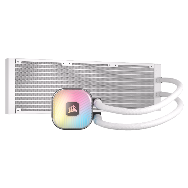 Venti. Cpu Corsair Icue Link Titan Ii 360 Rx Rgb White 360mm Radiator Liquid Cpu Cooler Cw-9061038-ww