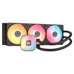 Venti. Processeur Corsair iCue Link Titan II 360 RX RGB Radiateur 360 mm Refroidisseur liquide pour processeur CW-9061037-WW