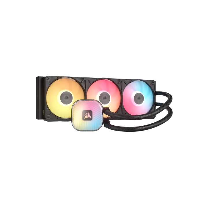 Venti. Cpu Corsair Icue Link Titan Ii 360 Rx Rgb 360mm Radiator Liquid Cpu Cooler Cw-9061037-ww