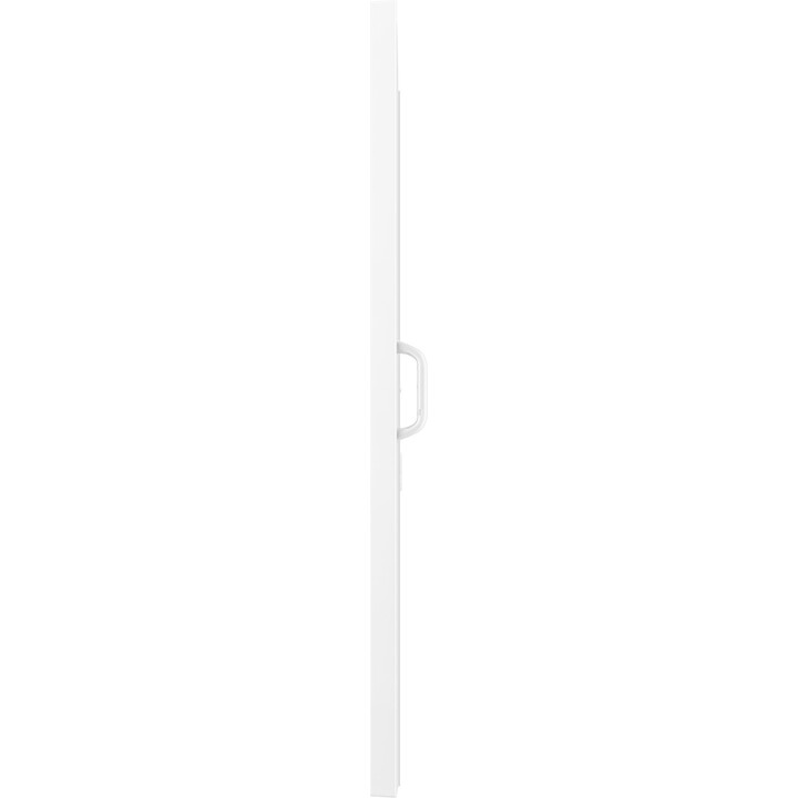 Flipchart Samsung Flip WM75FX de 189 cm (75 polegadas) com suporte Neomounts FL50-525WH1 e carrinho com rodas MOVE Go.