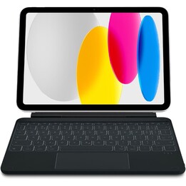 Capa-teclado magnética Decoded D26IPA109KBC4QYBK com trackpad para iPad de 10,9 polegadas, 10.ª geração, preta