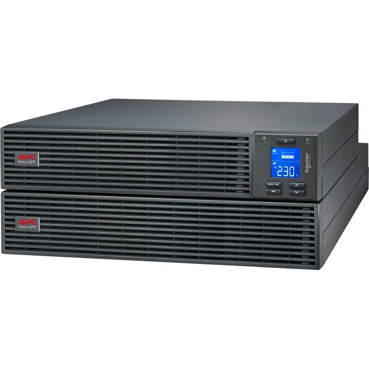 APC Easy UPS On-Line SRV SRV3KRILRK-E, autonomía prolongada, 3000 VA, 2700 W, 230 V, montaje en rack con kit de raíles
